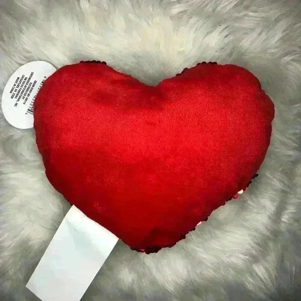 Fuzzy Friends Bedazzled Heart